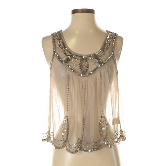 Free People Tops - ISO: Free People Star Gazer Beaded Tank in XS